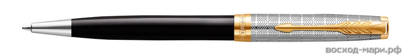 Ручка шар. Sonnet Premium K537 Metal Black GT M черные