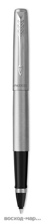 Ручка роллер Jotter Core T61 Stainless Steel CT серебристый M черная