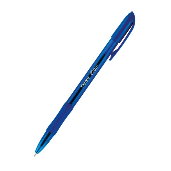Ручка масл. синяя 0,7мм "Flow" /12/