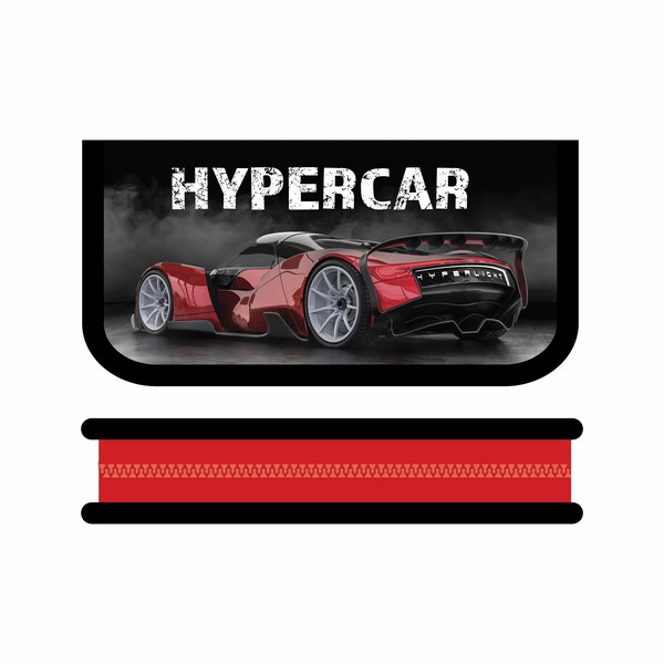 Пенал 1отд. 190х 90мм "Hypercar" 