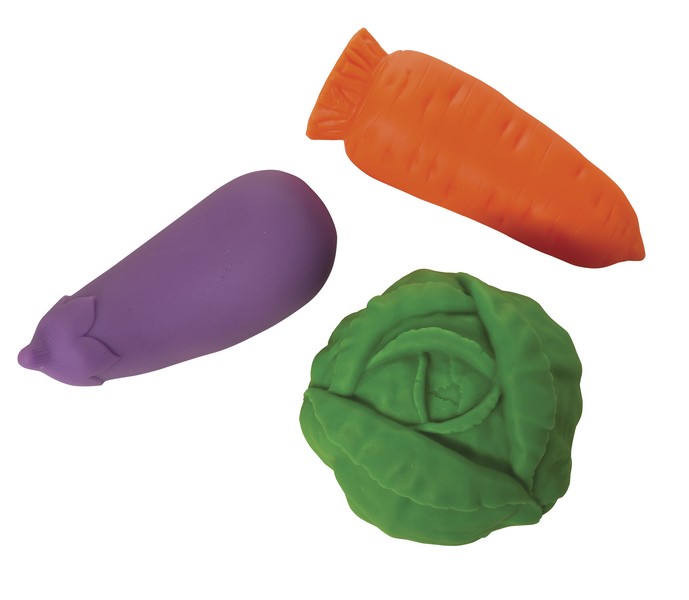 Набор резиновых игрушек "Овощи 2"