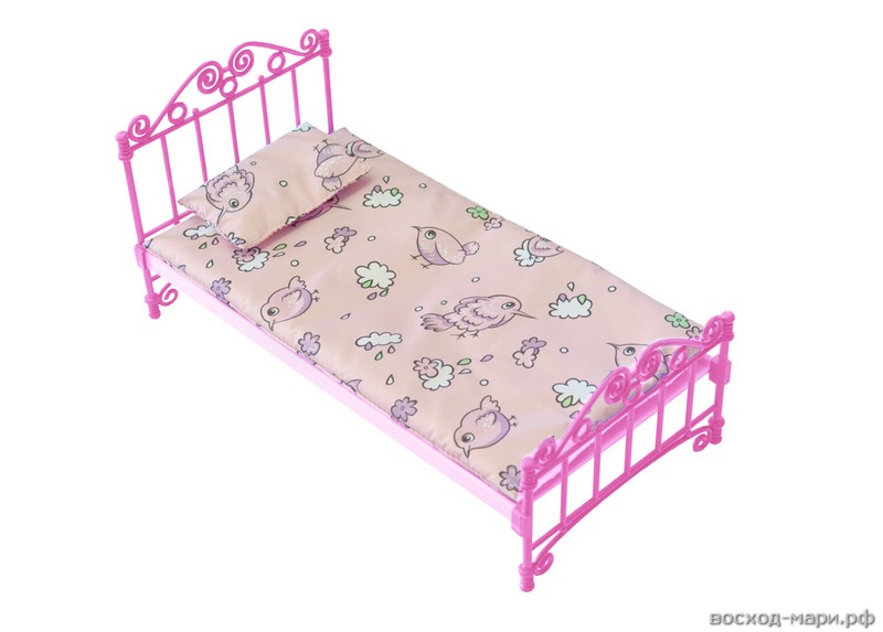 Игрушка Кроватка с постельным бельем