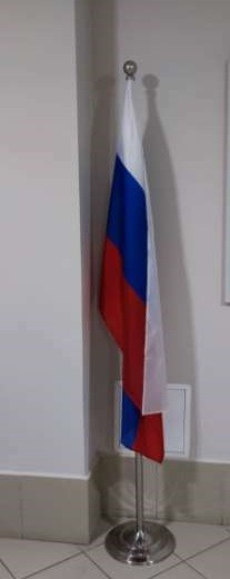 Флаг (Российская символика) 90*145 см шелк