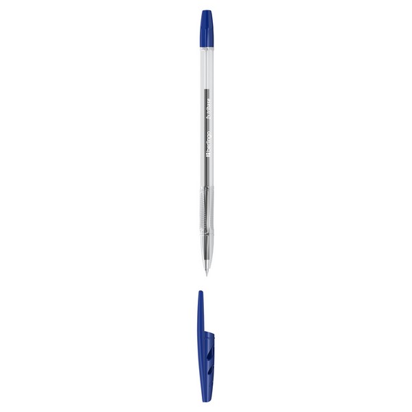 Ручка масл. синяя 1,0мм "Tribase"/50/