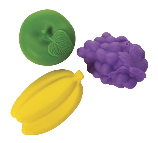 Набор резиновых игрушек "Набор фруктов 1"